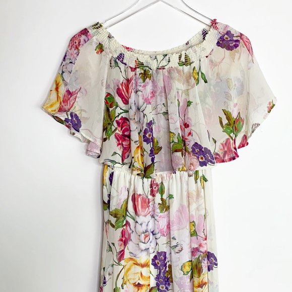 Show Me Your Mumu Hacienda Floral Maxi Dress Sz M - Picture 8 of 9